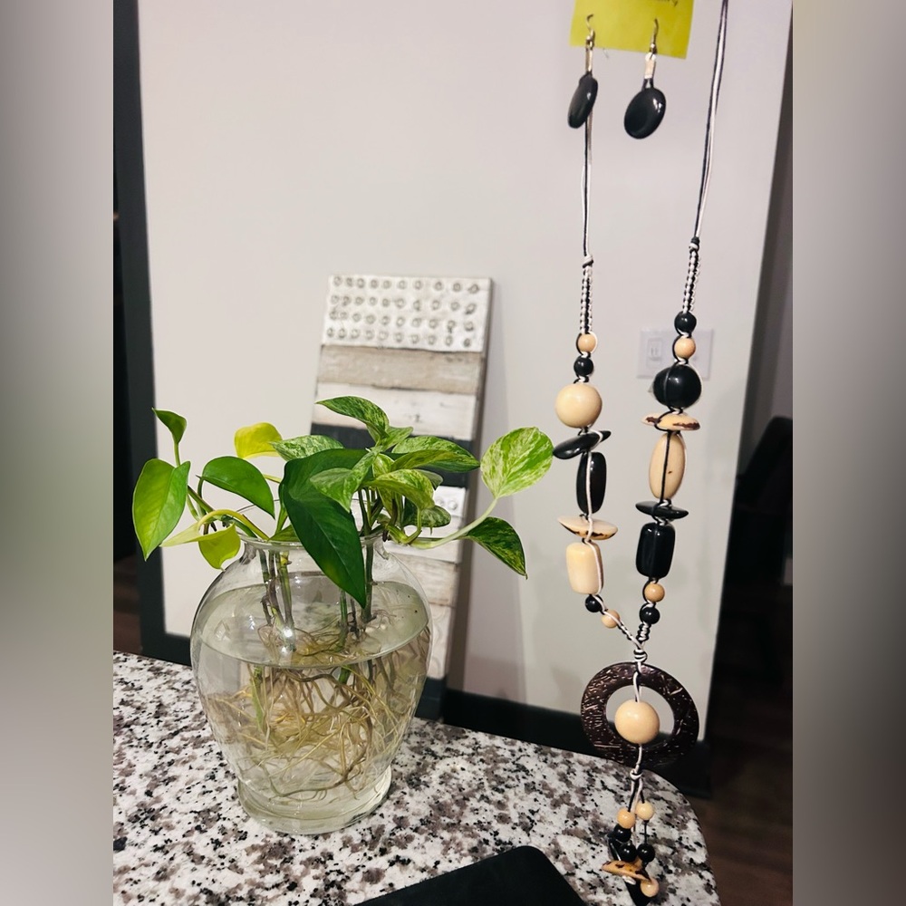 Tagua necklace set